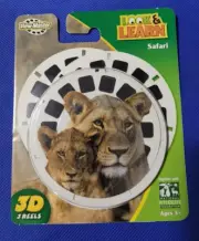 SEALED National Wildlife Federation Animals Safari view-master 3 Reels Learn