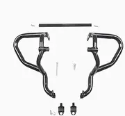 Bumper Guard For CFMOTO CLC450 450CLC 450CL-C CF400-10 Motorcycle Engine Protection Bar Crash Steel Bumper Fairing Guard Motorcycle Bumper Blocks(Style1)