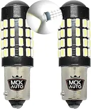 MCK Auto – H21W BAY9s LED Canbus Bulbs Reverse Parking Sidelight White Very Bright and Without Errors Compatible with 420d 420i 435i 440i - EA7L1 – 2 Bulbs - Transform Your Ride
