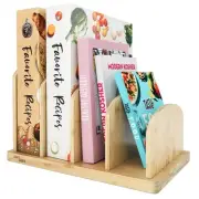 Cook Book Organizer, Recipe Holder Rack, Tabletop Stand for Convenient Cookbo...