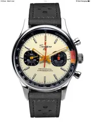 Sugess Pilot Watch Seagull ST1901 Movement Chronograph Sapphire Stainless Aust