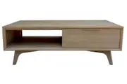 VI Larsen Solid Timber 1 Drawer Coffee Table