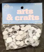 Arts & Crafts OTC Googly Eyes Assorted Sizes Black White #12/1529