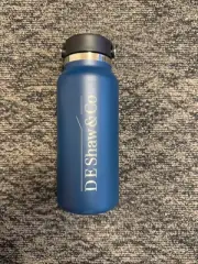 DE Shaw & Co 32 oz Wide Mouth Dark Blue Hydro Flask