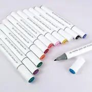 LITTLE ART STOP Primary fine and chisel alcohol markers Set of 12