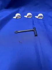 Banjo Accessories: Hex Key Tuning Wrench, 3 Dunlop Thumbpicks, 5th String Spike