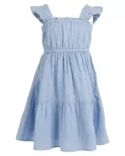 Eve Girl - Girls Flynn Corn Dress - Blue