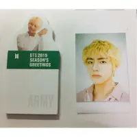 在飛比找蝦皮購物優惠-Bts 2019 桌曆組 拆售 season greetin