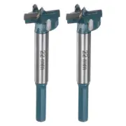 2pcs Forstner Drill Bit 22mm (7/8") Carbide Wood Hinge Hole Opener Hex Shank
