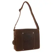 Jack's Inn Lady Killer Brown Leather Shoulder Bag Western Vintage in Cognac