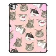 iPad Pro 13-inch (M4) iPad Impact Case ugly cats Ipad Case