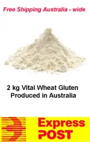 2kg Vital Wheat Gluten - Australian made - 100% Pure Vital Wheat Gluten