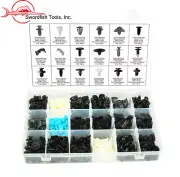 Swordfish 60230 - 475pc Auto Body Retainer Fastener Clip Assortment for Mazda