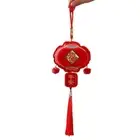 Red Year Of The Snake Pendant Traditional Chinese Lucky Ornament Wall Door