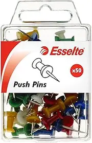 ESSELTE 45110 Metalware Pins Drawing Pk50 Assorted