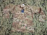 NEW USGI Propper Multicam Army Combat Coat FR ACU Flame Resistant Med Long