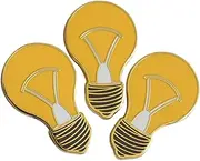 [Novel Merk] Lightning Bolt – Electrician Lapel Pin, Hat Pin & Tie Tack Set - with Clutch Back