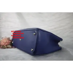 優買二手精品名牌店Dior DIORISSIMO M0902 黛妃 藍 白 綠 牛皮 包 手提包 肩背包 斜背包 小包
