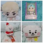 BT21 TINYTAN 靠墊娃娃 JIN SUGA RJ 嬰兒防彈少年團官方商品娃娃 BT21 BTS