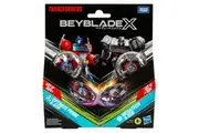 Beyblade X: Transformers Collab Optimus Prime 4-60P vs Megatron 4-80B