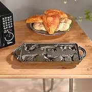 Phaxth Vintage Cast Iron Baking Pan, Rustic Farm Animal Cornbread Muffin Pan Mold, Cast Iron Grill Pan