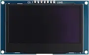 Aswalling 2.42 Inch 12864 128x64 OLED Display Module IIC I2C SPI Serial LCD Screen for C51 STM32 SSD1309 (White Font)