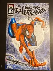 AMAZING SPIDER-MAN SKETCH COVER MCJUNKIN ORIGINAL ART MCFARLANE HOMAGE