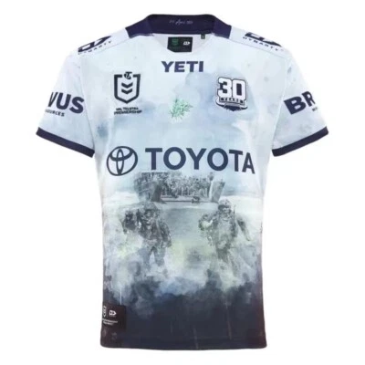 Cowboys Anzac Jersey 2025 Tribute Shirt NRL Mens Sizes S–6XL NRL