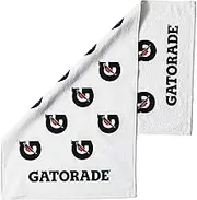 Gatorade Sideline Towel, White, 21" x 39", 100% Cotton, Machine Washable