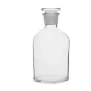 Bottle, Reagent, Glass, Narrow Mouth, 250ml with Glass Stopper