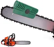 [ZPSHYD] Chainsaw Bar Rail Dressers, 4.3x2.4in Chainsaw Chain Track Guide Bar Rail Dressers File Repair Tool Suit Chainsaw Chain Repair Tool for Stihl Husqvarna Echo Models Bars