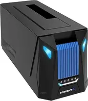 SABRENT USB-C Docking Station for M.2 PCIe/NVMe and SATA 2.5/3.5" SSD & HDD with Offline Cloning, Supports UASP, Includes Power Supply, and USB Type-C to Type-C to Type-C Cable (DS-UNHC)