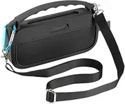 [AZURAOKEY] Silicone Cover Compatible with for Bose SoundLink Flex 2nd Gen Accessories, Travel Protective Carrying with Handle & Shoulder Strap for Bose SoundLink Flex Speaker
