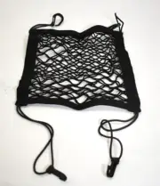 Dykeson Pet Safety Mesh Barrier For Car With Organizer Bag Black