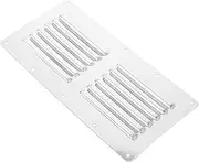 Fire Pit Vent Cover Stainless Steel Louver Vent for Outdoor Grill Accessory and Cabin Ventilation