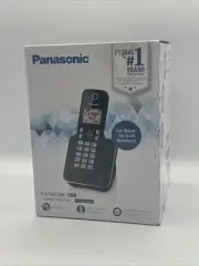 Panasonic KX-TGC350B Dect 6.0 1 Handset Cordless Phone