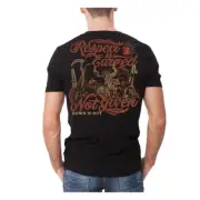T-Shirt Black 'Respect Is Earned' Down-n-Out (S)