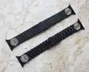 Germany Symbols Engraved Band Strap for Apple Watch 38mm 40 41 42 44 45mm B-DES
