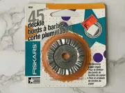 Fiskars 45mm Deckle Rotary Blade New Pack of 1 NIP 9536