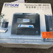 Epson Workforce Pro WF-4830 Inkjet Color All-In-One Printer
