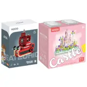 300pc Koco Ship and 414pc Castle Dream Astle Kids/Children Building Toy 6y+