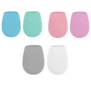 Avanti Silicone Stemless Wine Glass (Set of 2) - Pink/Maroon