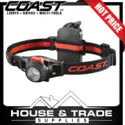 Coast LED Headlamp 104m Range 240 Lumens Rechargeable Pure Beam Focusing HL7R
