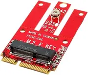 Ableconn MPEX-M2WL Mini PCIe Adapter with M.2 Key E Slot - Support PCIe and USB Based M.2 E Key and A-E Key Module for Mini PCI Express - Work for WiFi & Bluetooth M2 Module