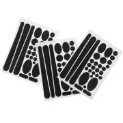3 Pcs Bike Protector Bicycle Chainstay Tape Guard Protective Film