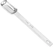 1 Teaspoon Stainless Steel Single 5 ml Measuring Spoon Teaspoon Rectangular Individual Measuring Spoons (1Tsp | 5 ML | 5 cc | 1/3 Tablespoon)