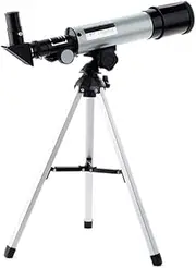 90X Astronomical Telescope Children Outdoor Monocular Space Refractor with Tripod, 2 Eyepieces Kids Beginners 50mm ng Sc