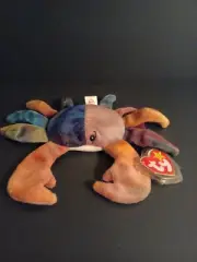 TY Very Rare CLAUDE the crab with tag and no damage!!! No errors!++