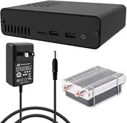 GeeekPi DeskPi Pro V2 2.5'' SATA HDD/SSD NAS Storage Kit, Set-Top Box for Raspberry Pi with ICE Tower Cooler & Power Supply for Raspberry Pi 4 Model B (NOT Include Raspberry Pi Board)