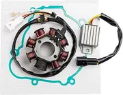 Areyourshop Magneto Coil Stator + Voltage Regulator + Gasket Assy For Beta X-Trainer RR 250 300 Racing 2T 2013-2023